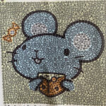 SOURIS - BRODERIE DIAMANT ENFANT