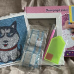 PETIT CHIEN - BRODERIE DIAMANT ENFANT