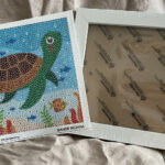 TORTUE - BRODERIE DIAMANT ENFANT