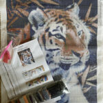 TIGRE 2 - BRODERIE DIAMANT