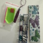 MARQUE-PAGE PAPILLON - BRICOLAGE DIY - BRODERIE DIAMANT