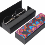 ETUI A LUNETTE MANDALA MULTICOLORE 2- BRICOLAGE DIY - BRODERIE DIAMANT